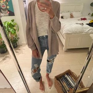 Universal thread cardigan